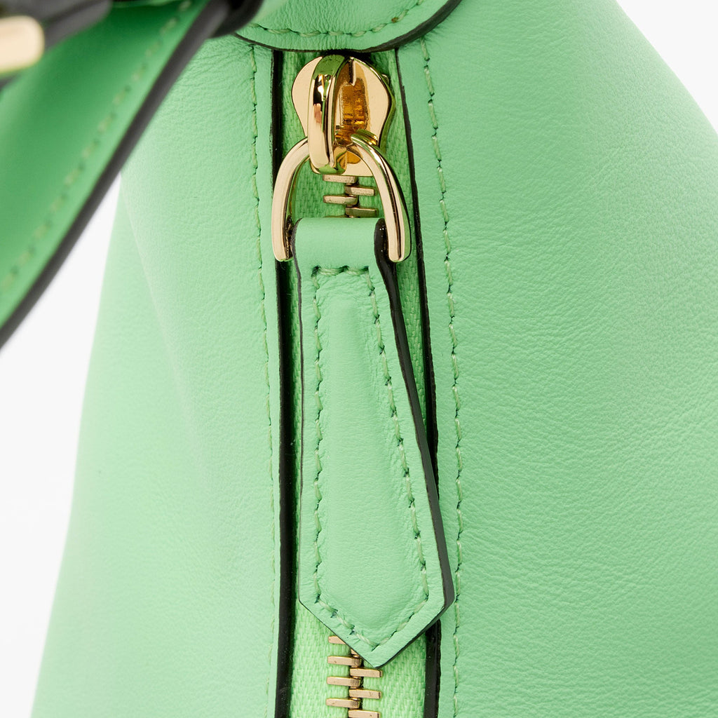 Fendi Leather Fendigraphy Small Hobo
