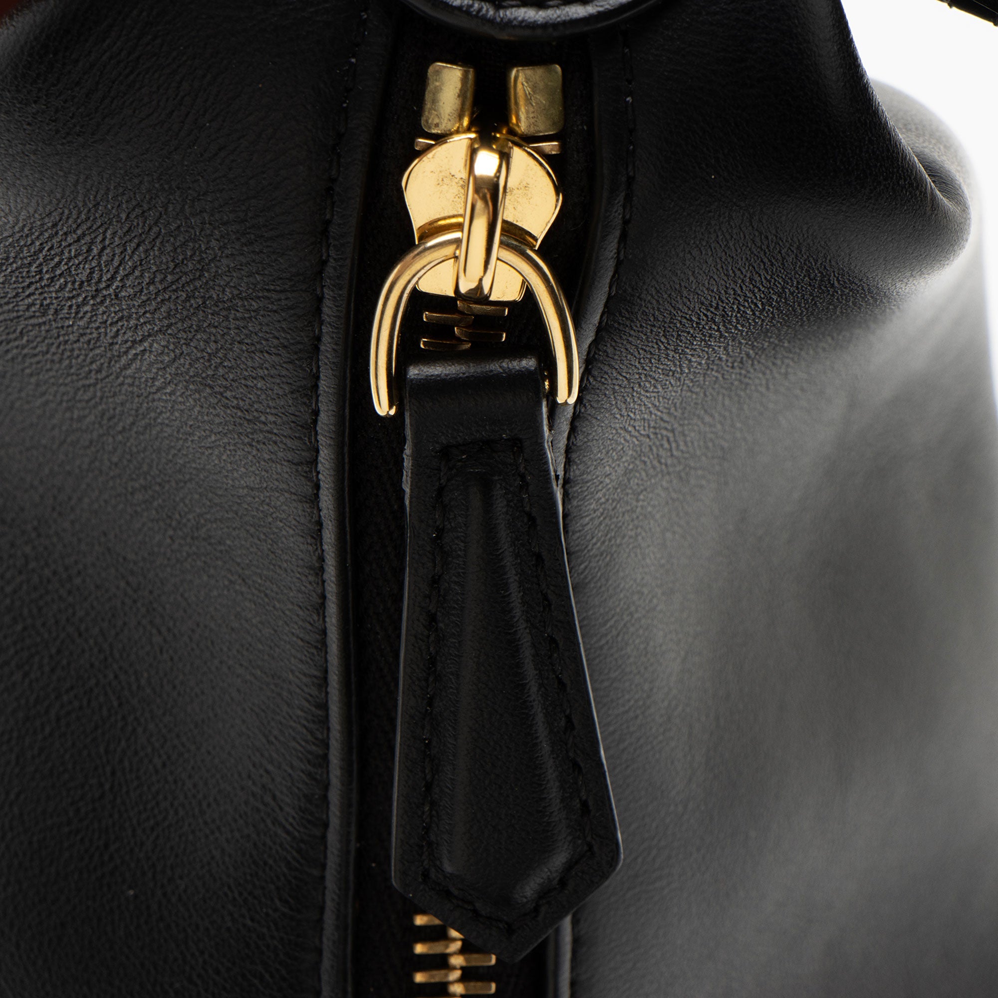 Fendi Leather Fendigraphy Small Hobo
