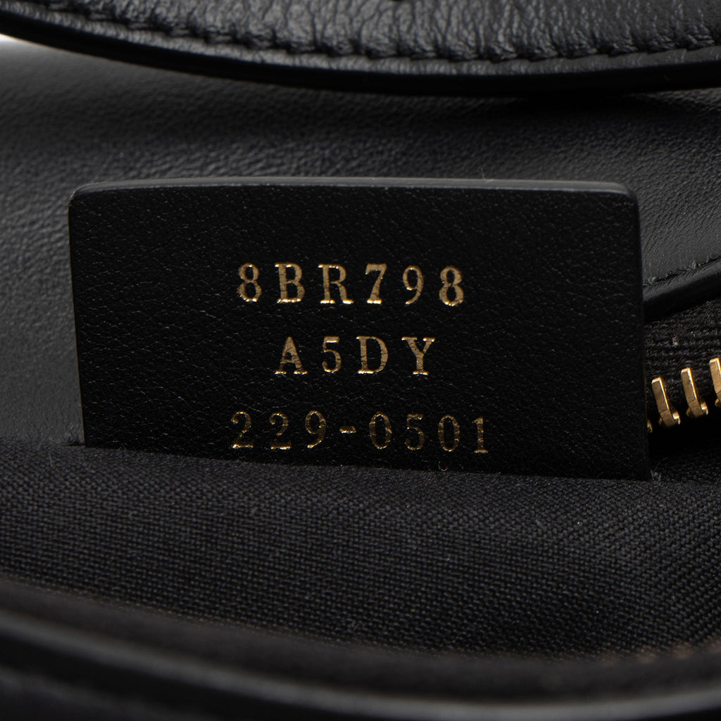 Fendi Leather Fendigraphy Small Hobo
