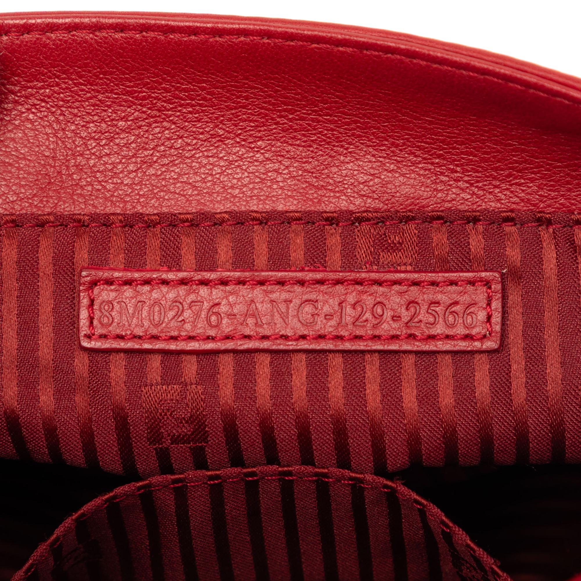 Fendi Leather Fendista Pochette Crossbody