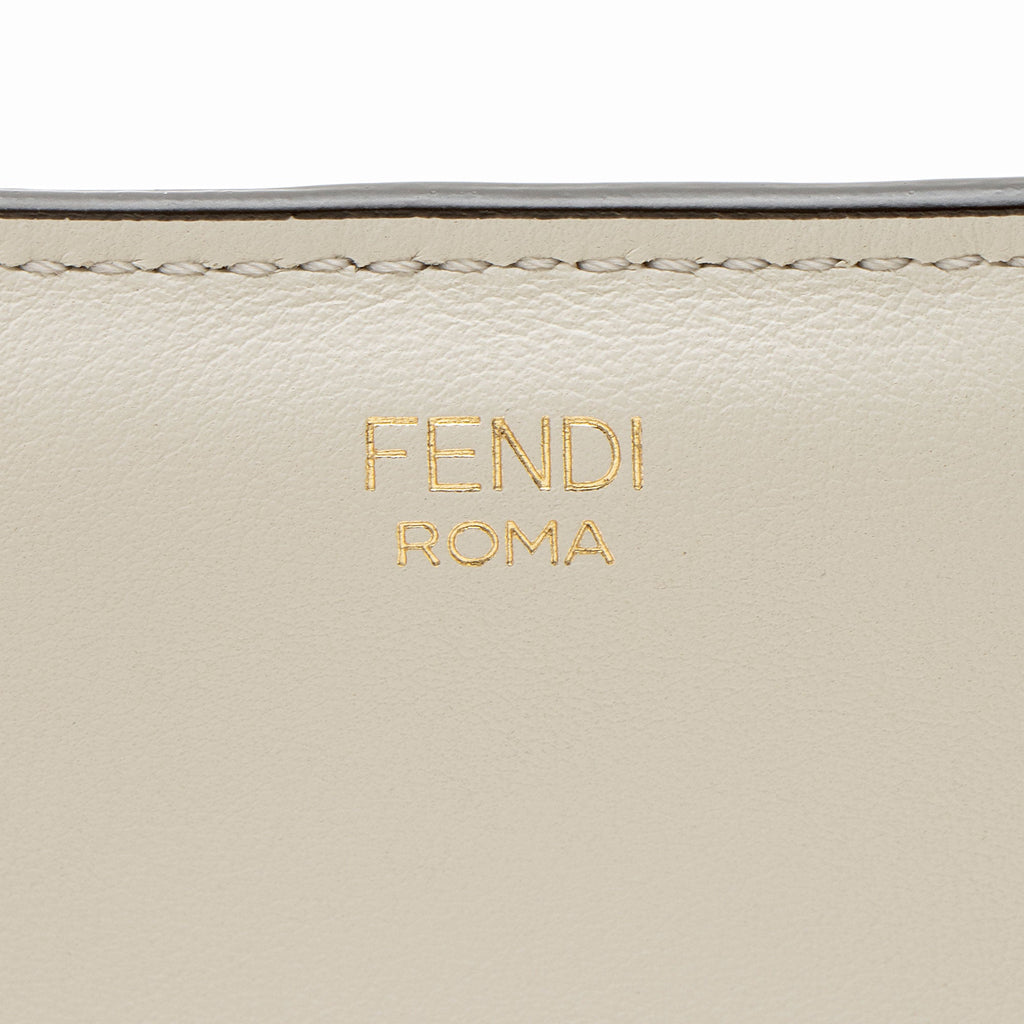 Fendi Leather Grace Flip Mini Tote