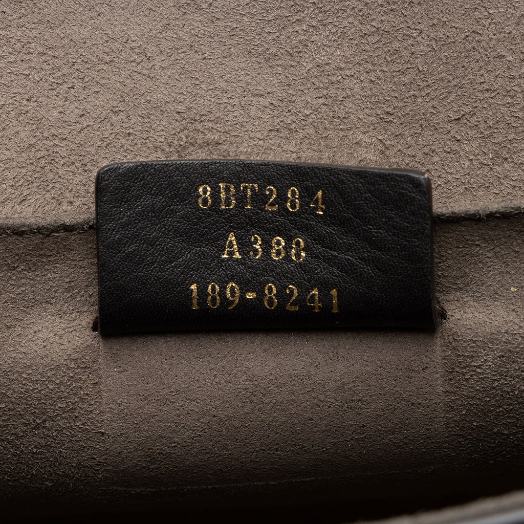 Fendi Leather Kan I F Medium Shoulder Bag