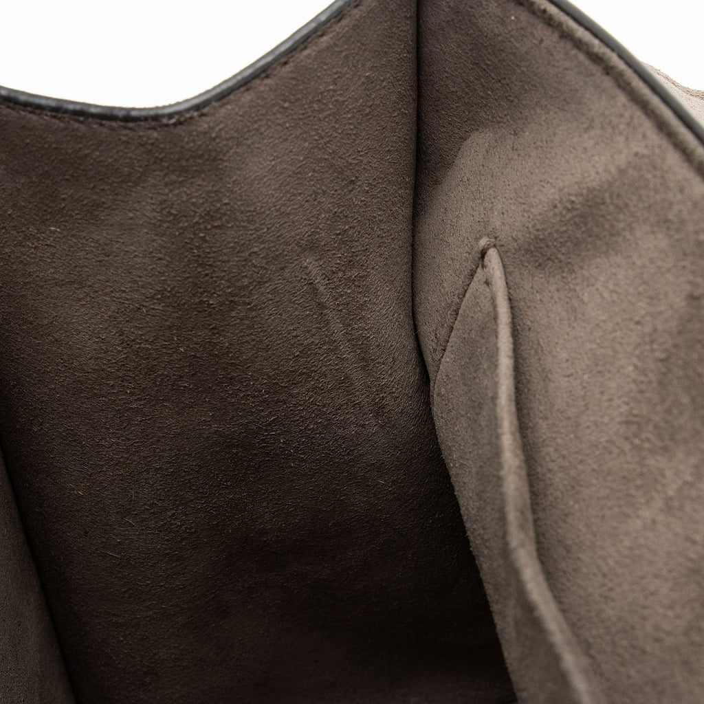 Fendi Leather Kan I F Medium Shoulder Bag