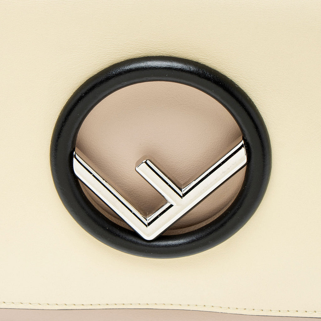 Fendi Leather Kan I F Small Shoulder Bag
