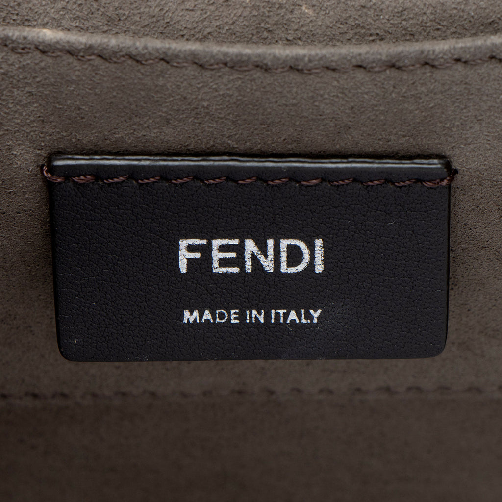 Fendi Leather Kan I F Small Shoulder Bag