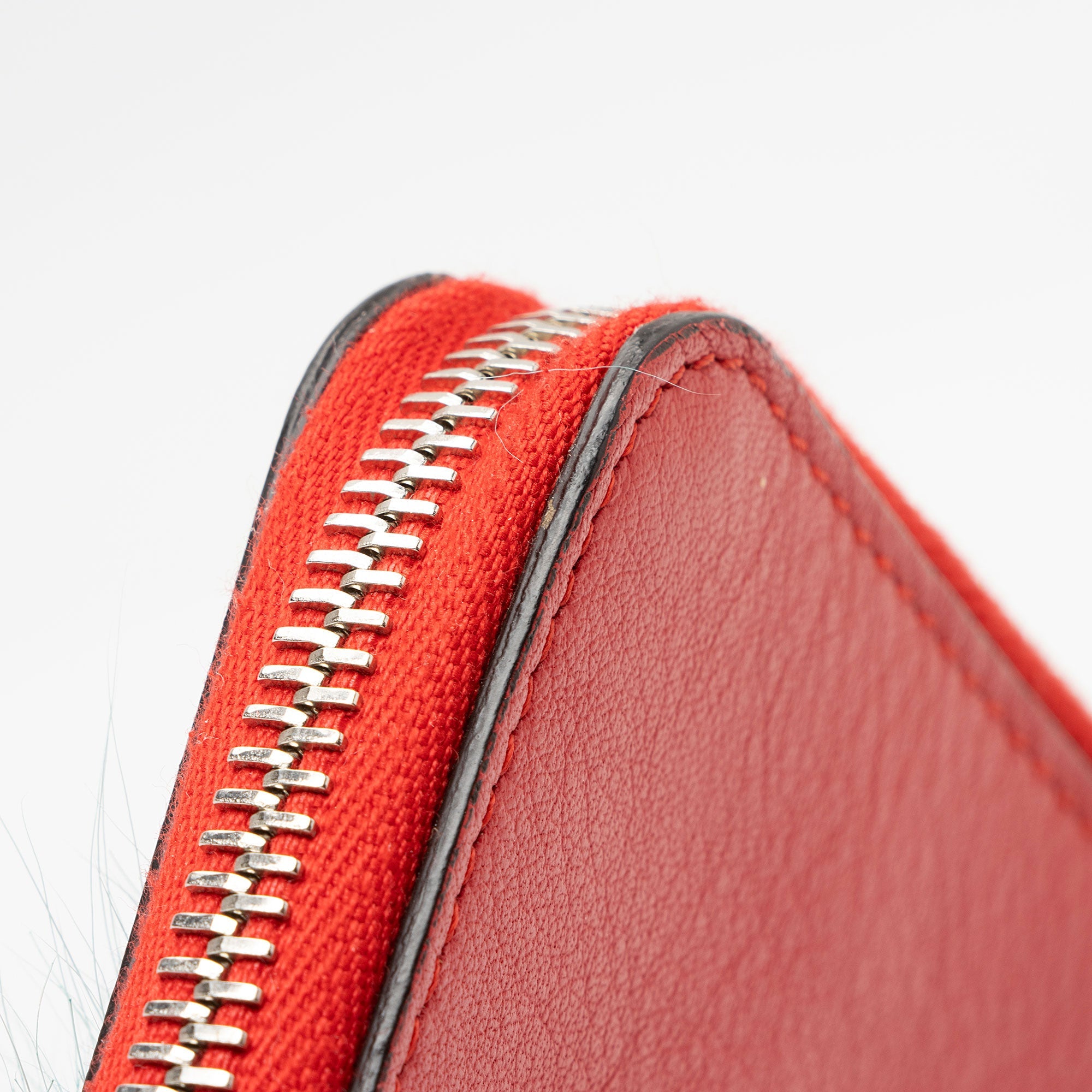 Fendi Leather Monster Zip Clutch (SHF-1L3C25)