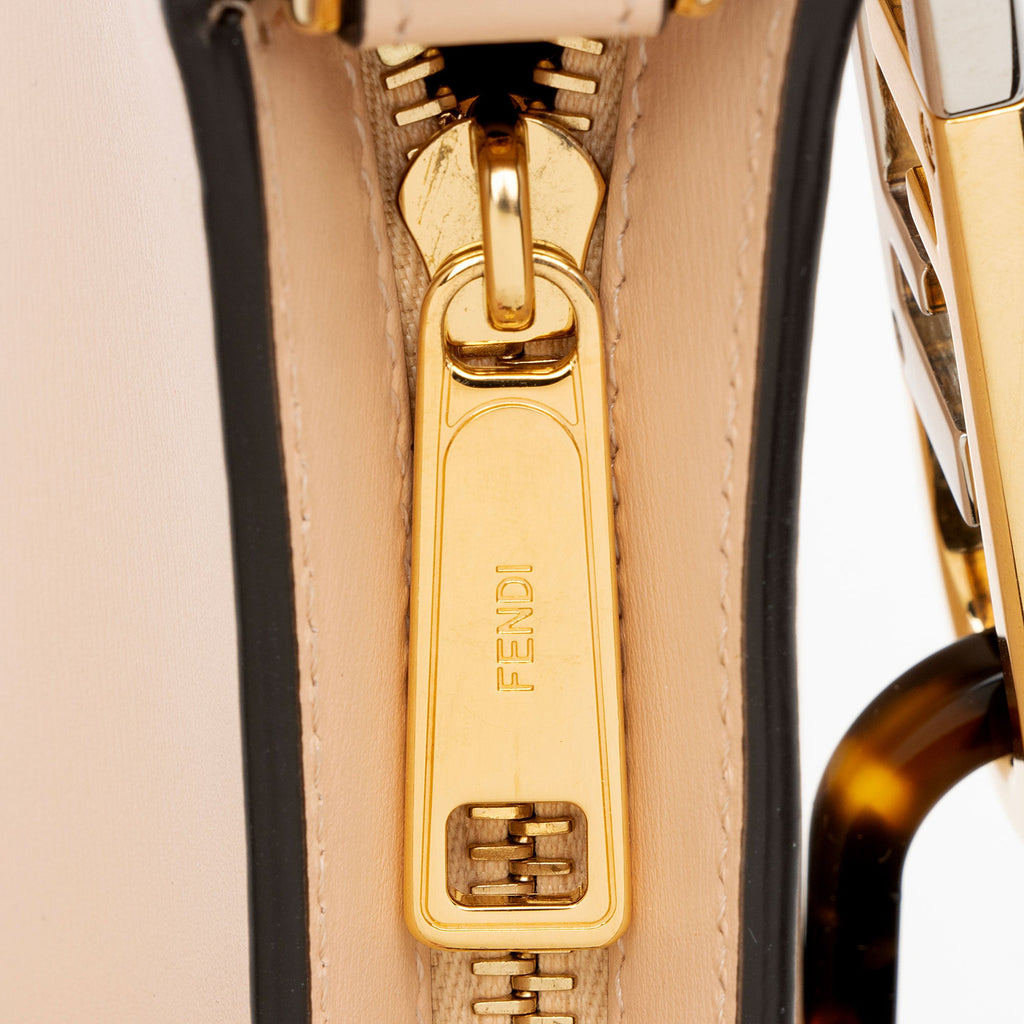 Fendi Leather O'Lock Swing Shoulder Bag