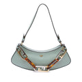Fendi Leather O'lock Swing Satchel