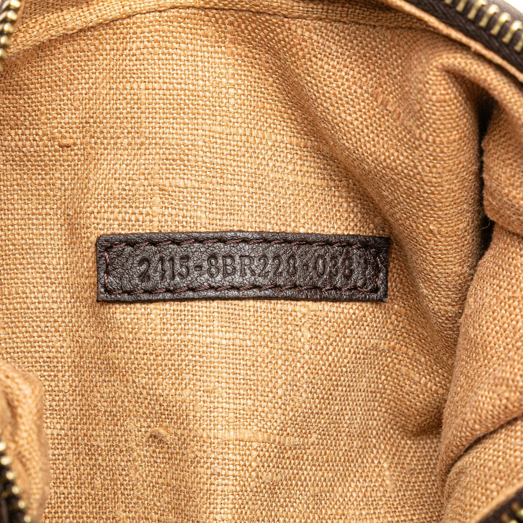 Fendi Leather Oyster Hobo
