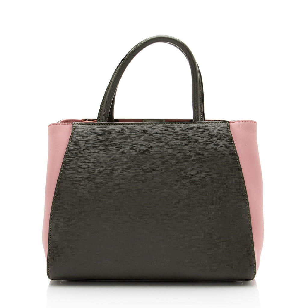 Fendi Leather Petite 2Jours Tote