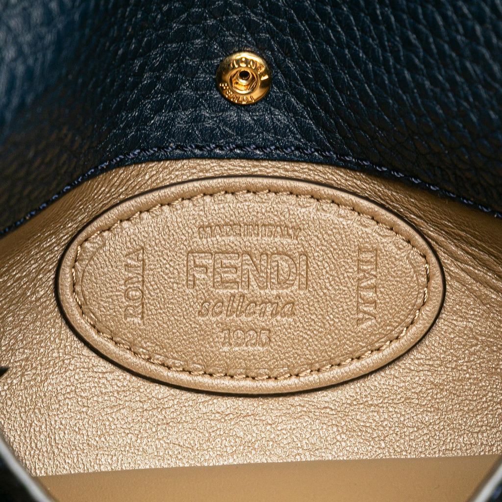 Fendi Leather Selleria Baguette Satchel