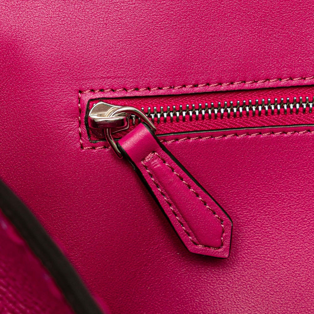 Fendi Leather Selleria Baguette Satchel