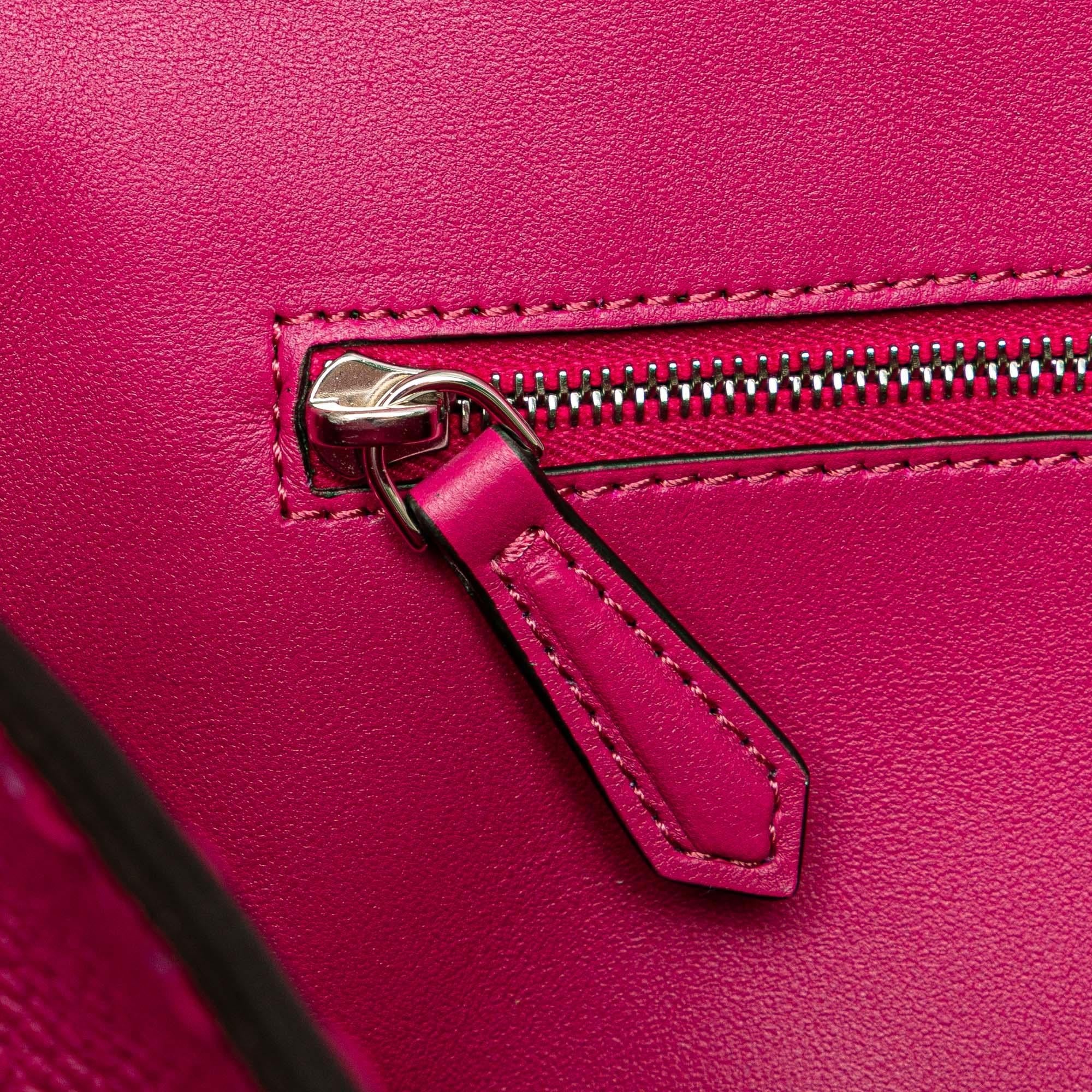 Fendi Leather Selleria Baguette Satchel