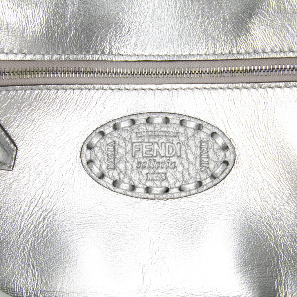 Fendi Leather Selleria Baguette Satchel
