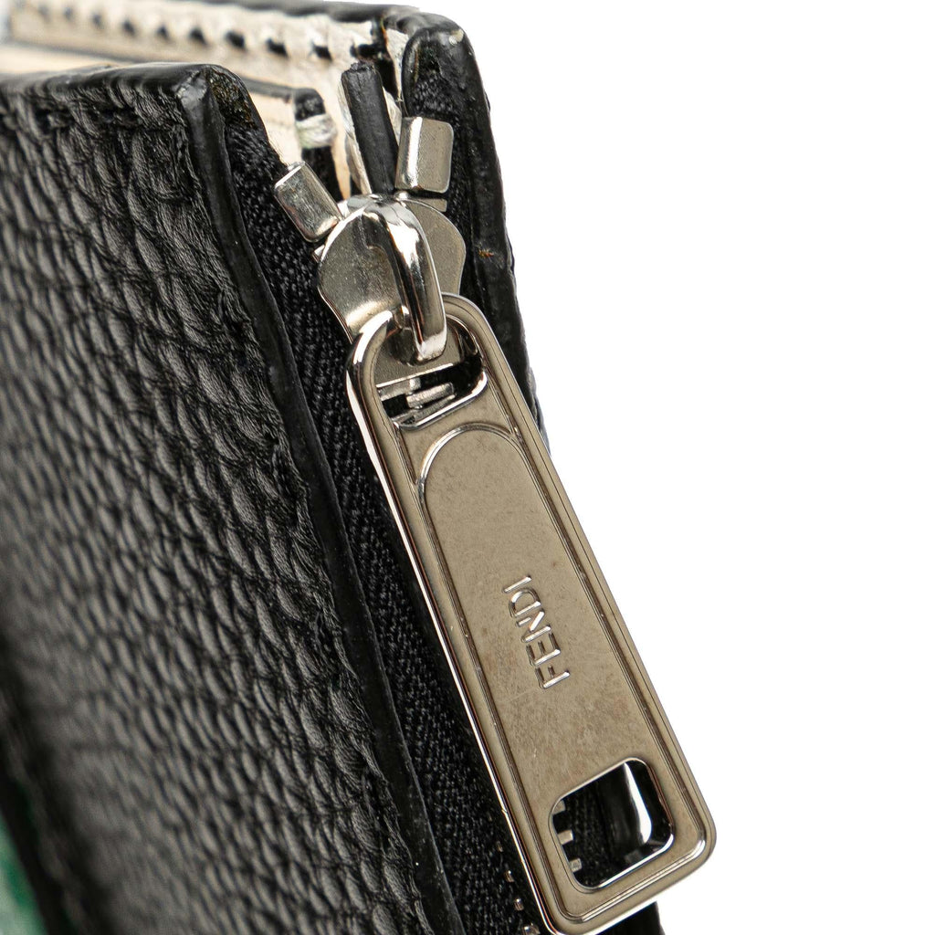 Fendi Leather Selleria Clutch