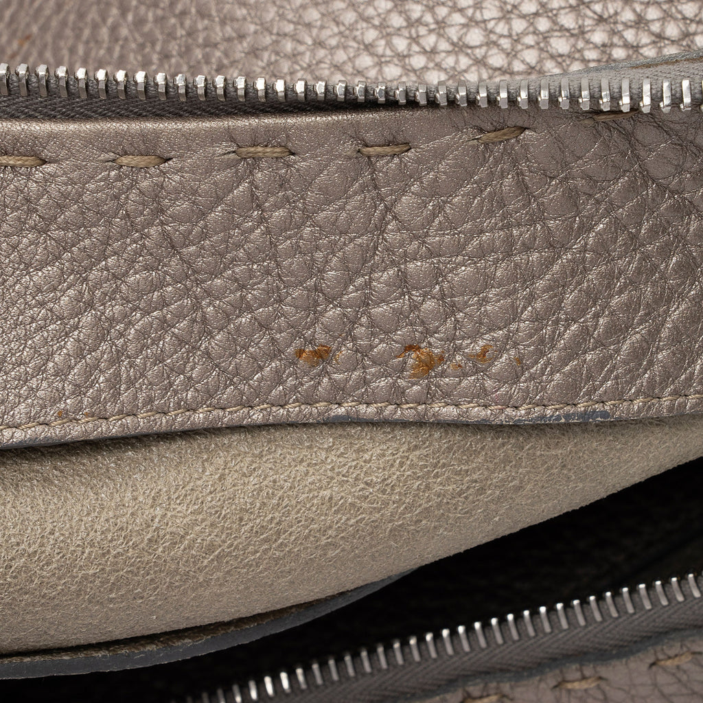 Fendi Leather Selleria Hobo (SHF-HKCQsO)