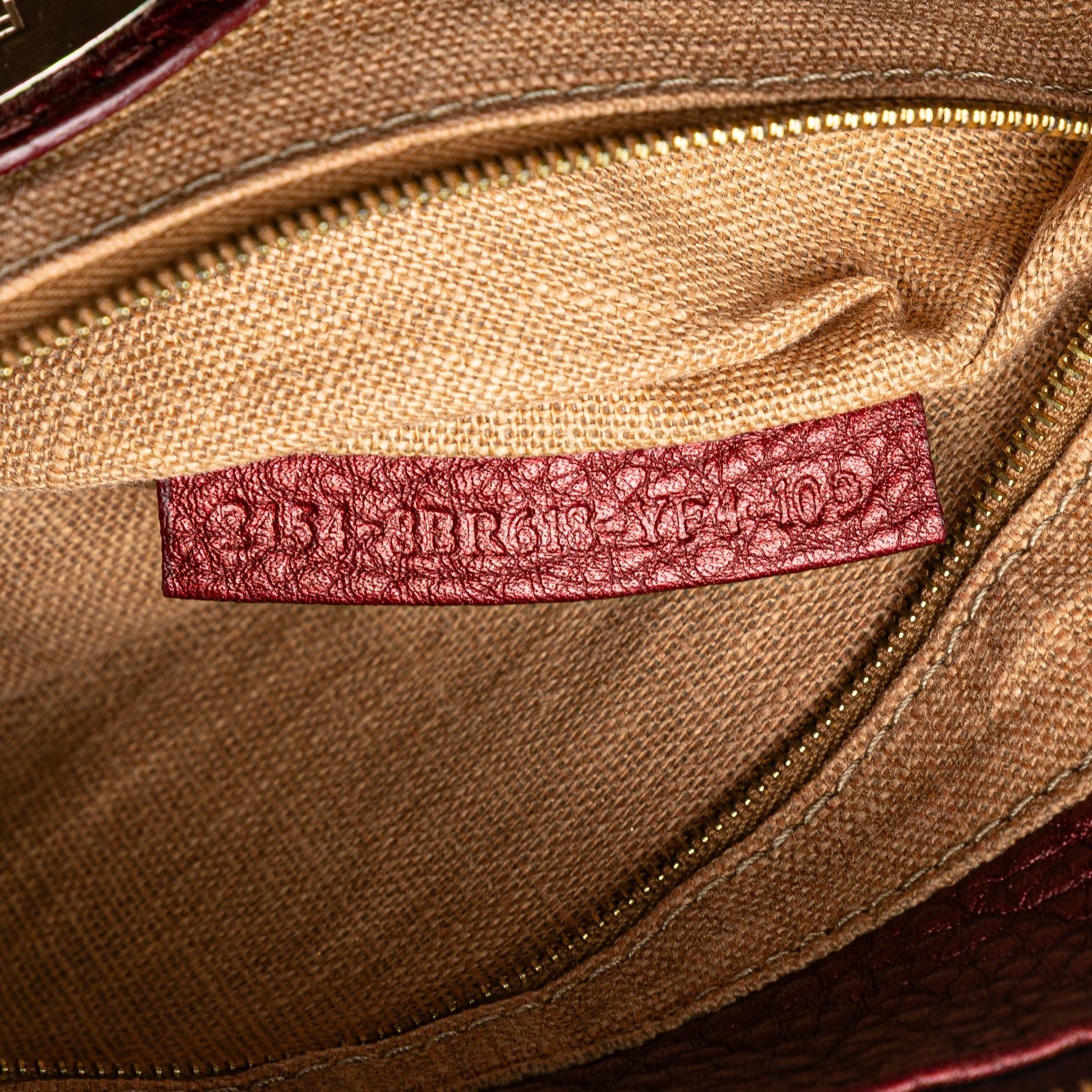 Fendi Leather Selleria Hobo