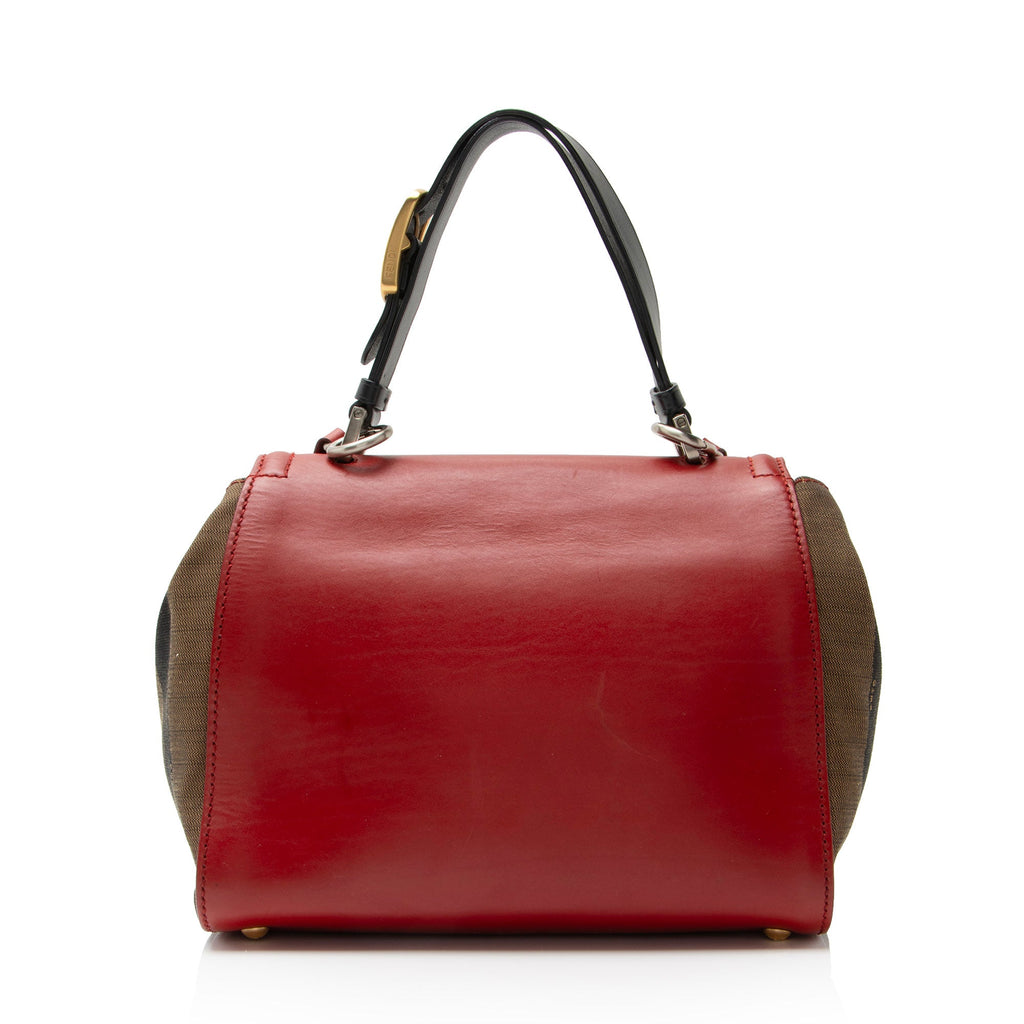 Fendi Leather Silvana Satchel