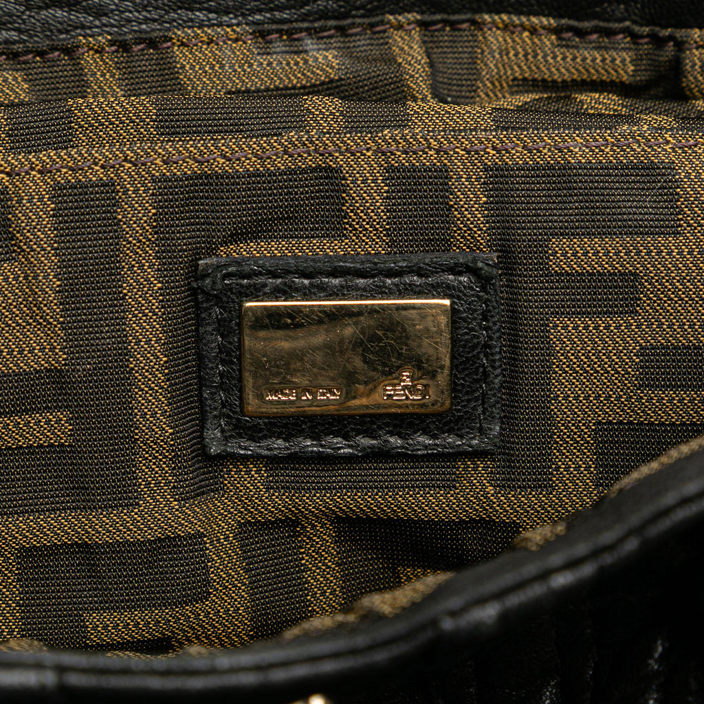 Fendi Leather Spy Handbag