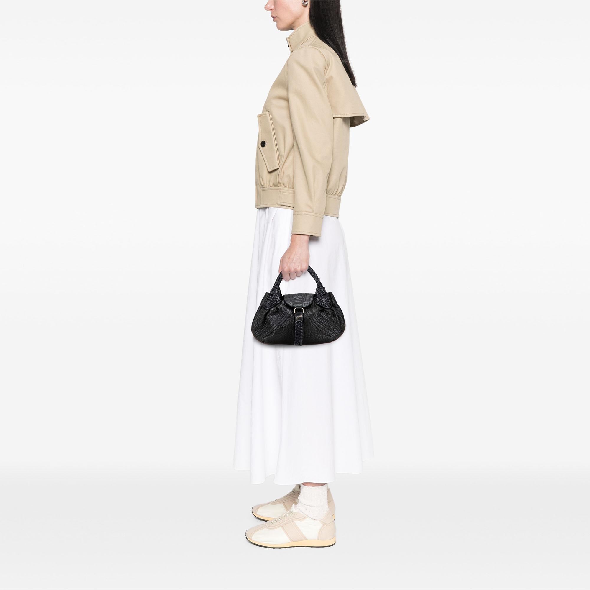 Fendi Leather Spy Handbag