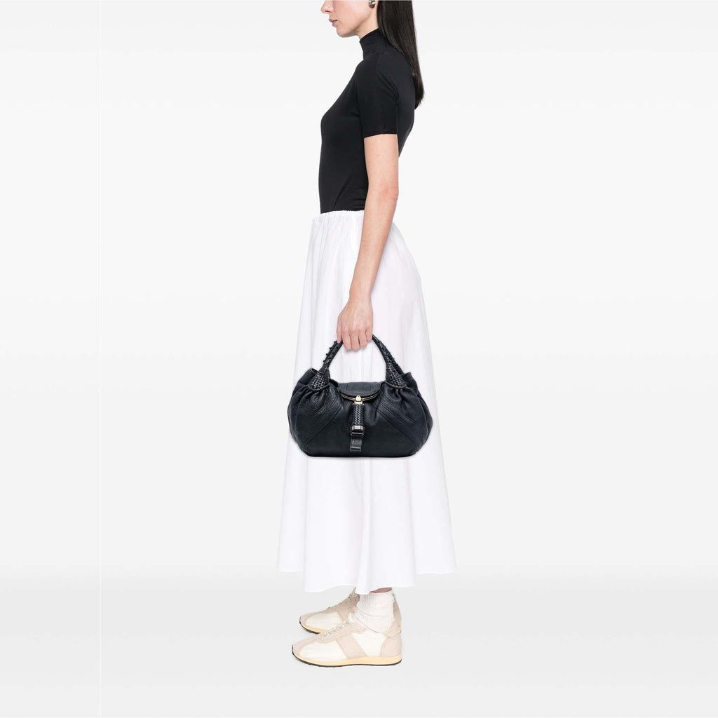 Fendi Leather Spy Handbag