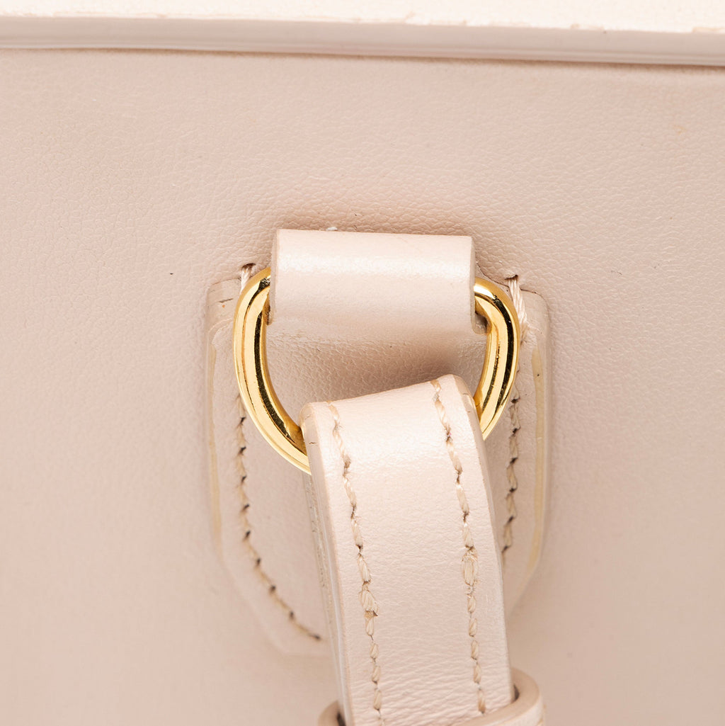 Fendi Leather Vertical Box Shoulder Bag