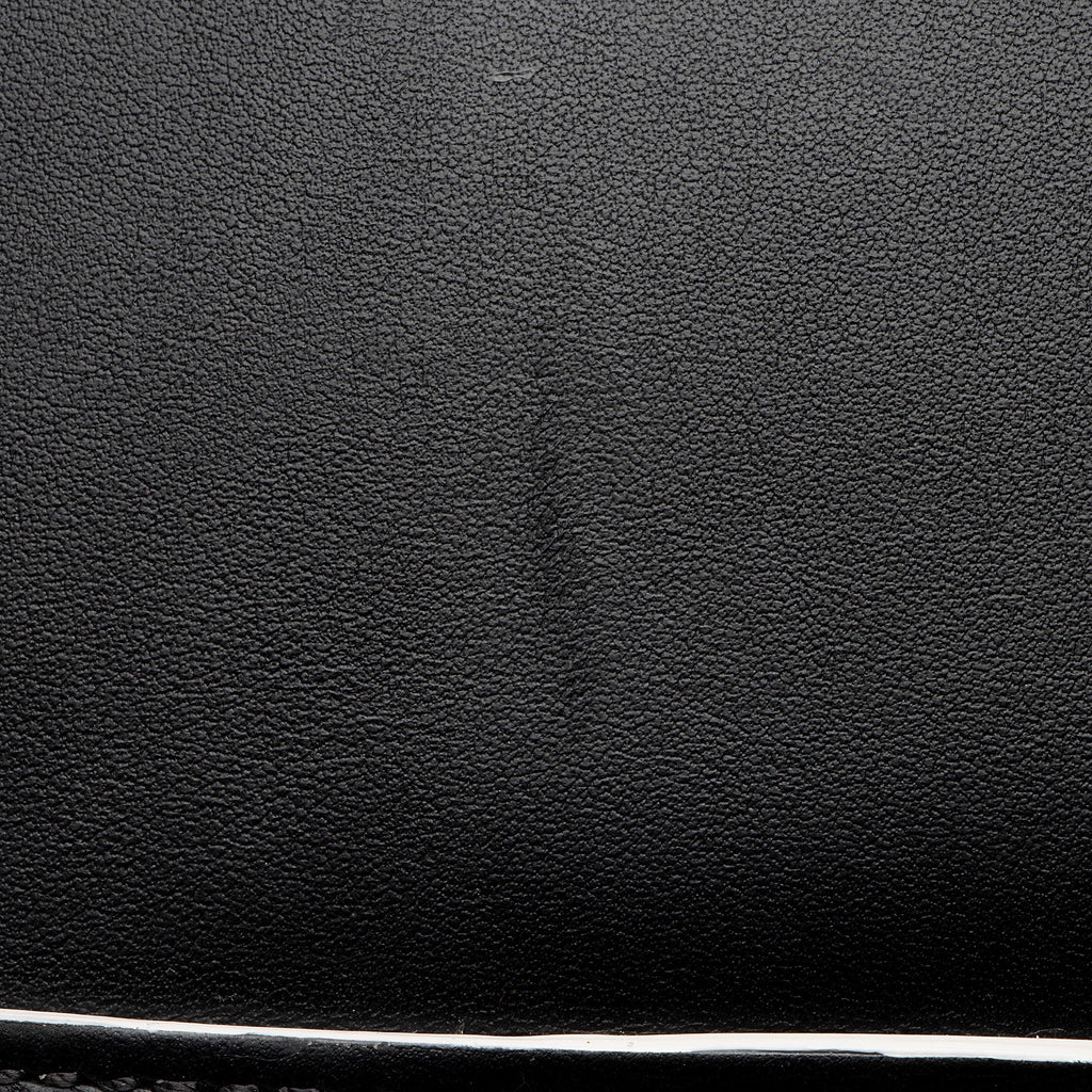 Fendi Leather Waves Dotcom Medium Satchel