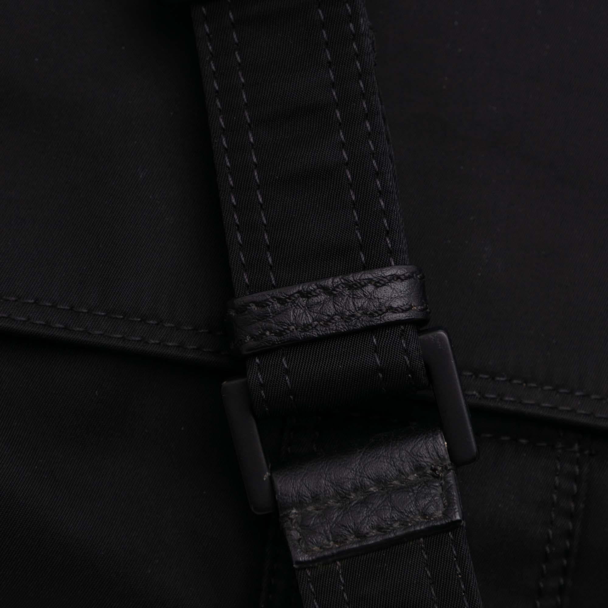 Fendi Medium Econyl Nylon Baguette Crossbody