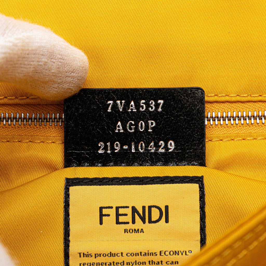 Fendi Medium Econyl Nylon Baguette Crossbody