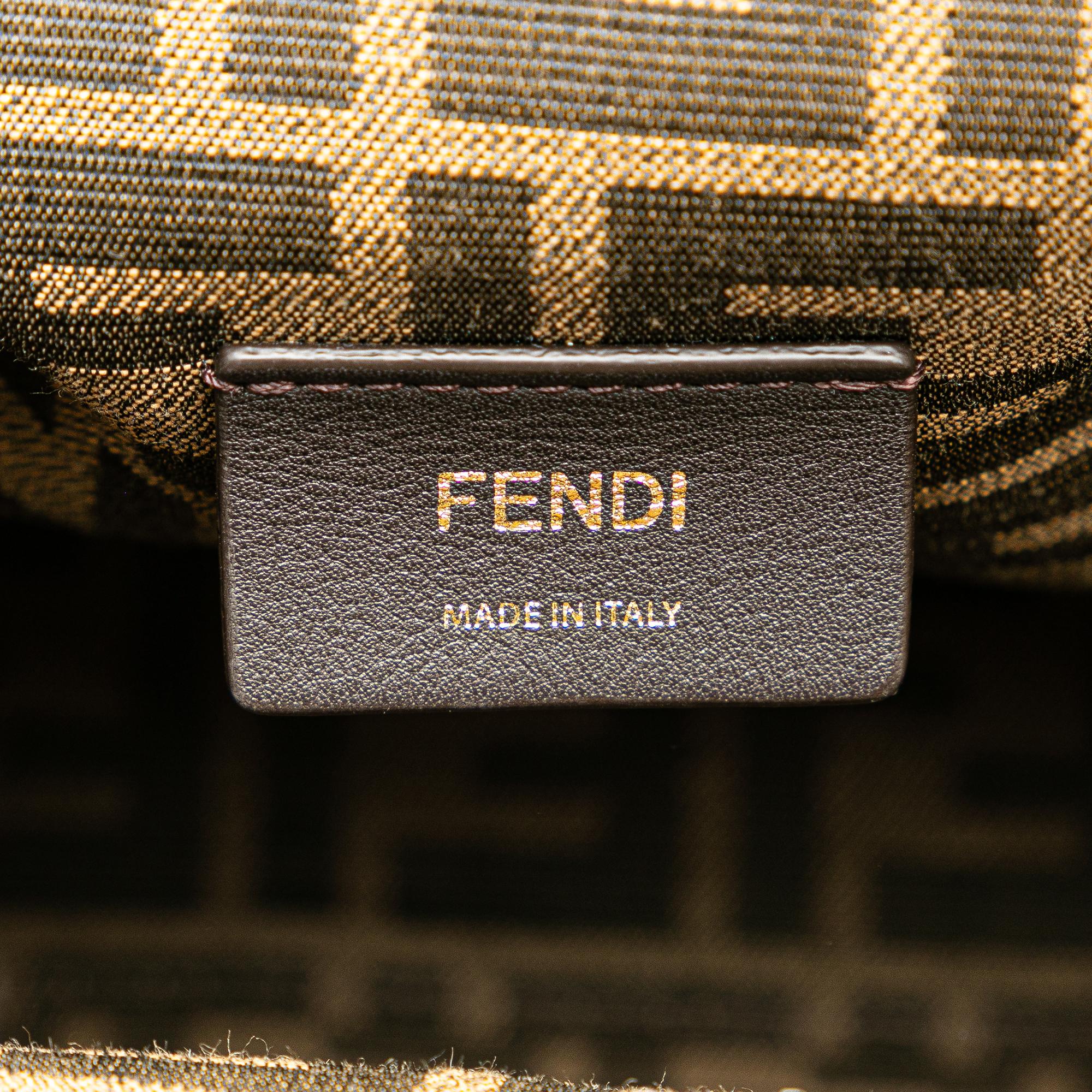 Fendi Medium Leather Fendi First Shoulder Bag