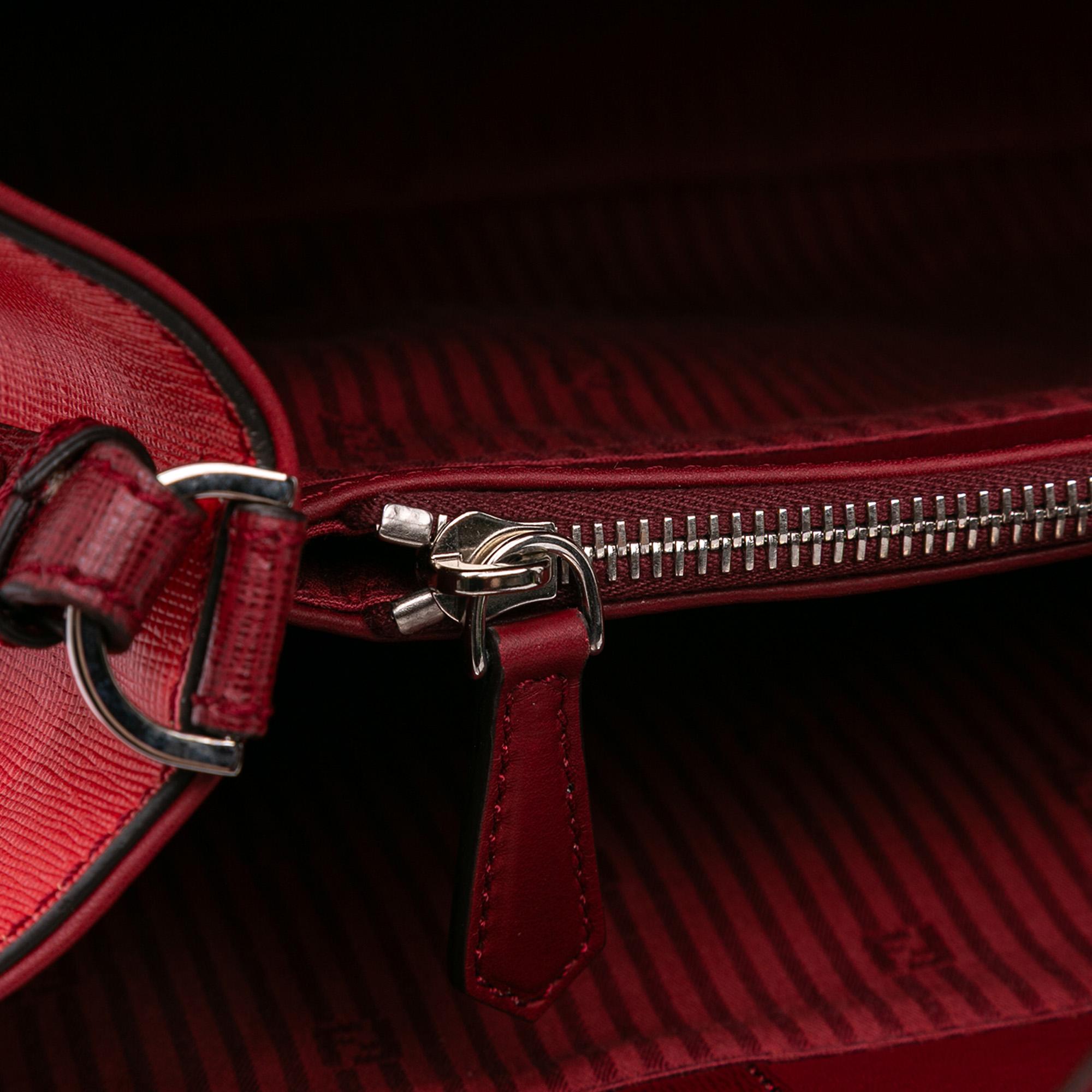 Fendi Medium Leather Geometric Degrade 2Jours Satchel