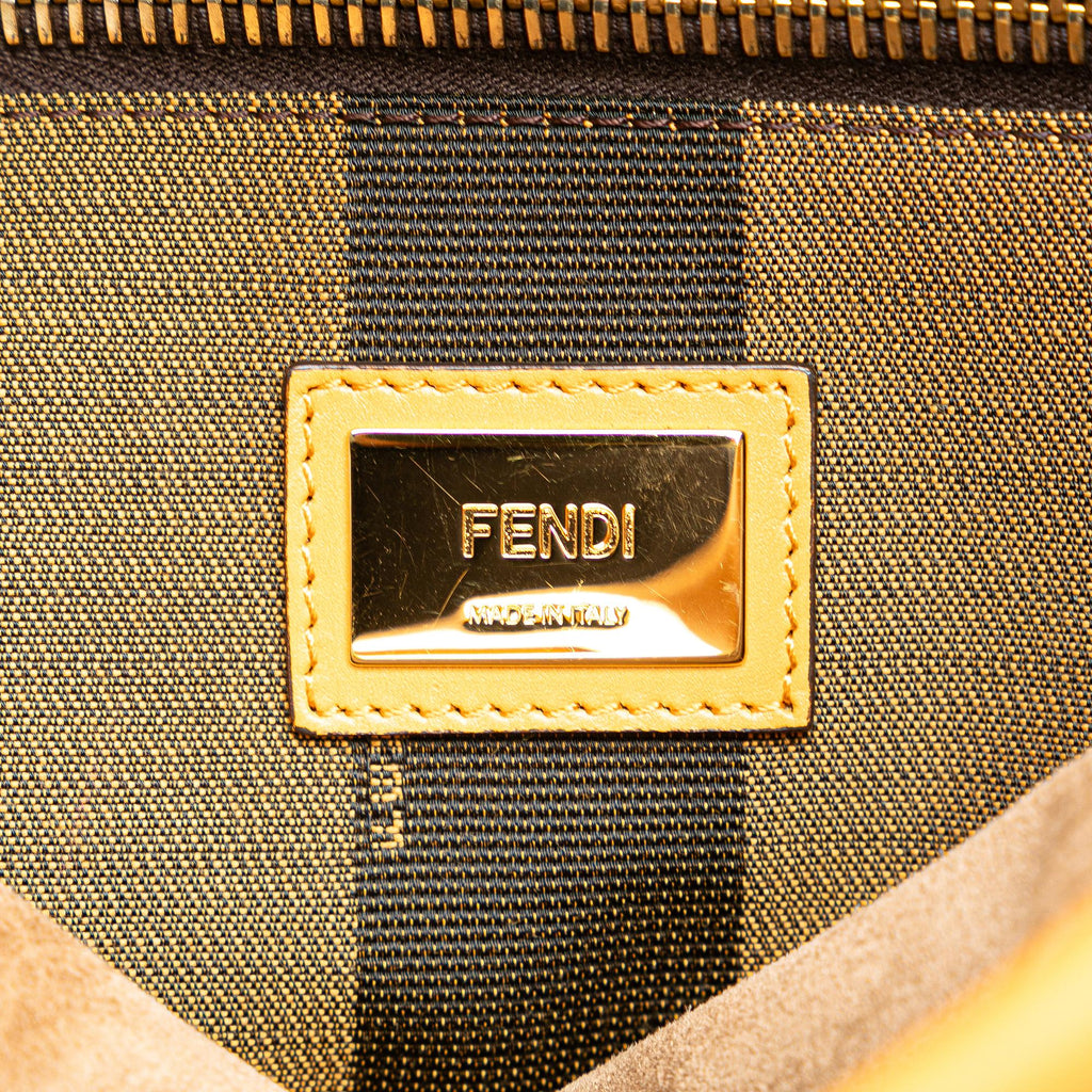 Fendi Medium Leather Peekaboo Satchel