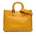 Fendi Medium Leather Selleria FF Tote