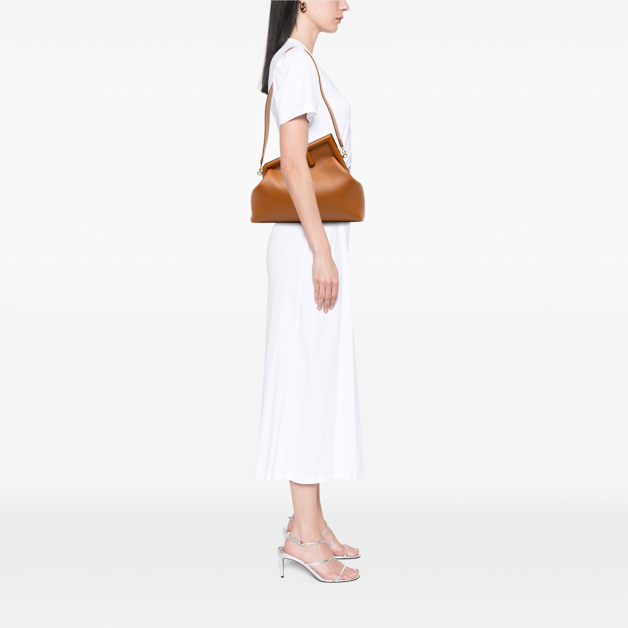 Fendi Medium Nappa Fendi First Shoulder Bag