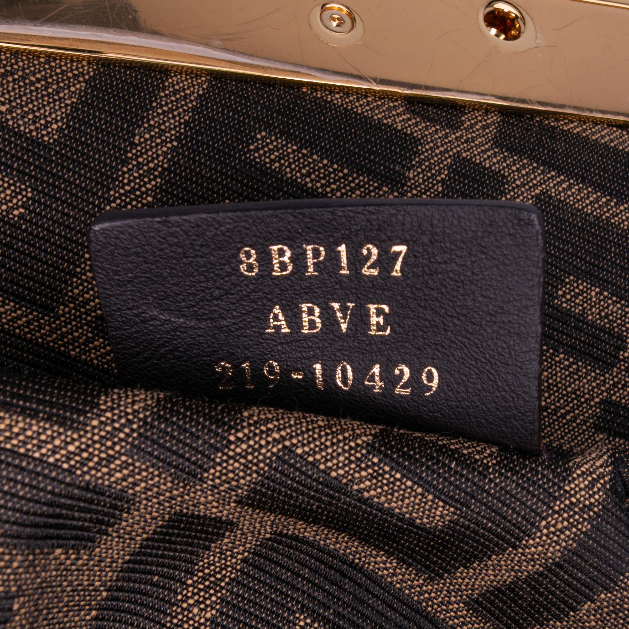 Fendi Medium Nappa Fendi First Shoulder Bag