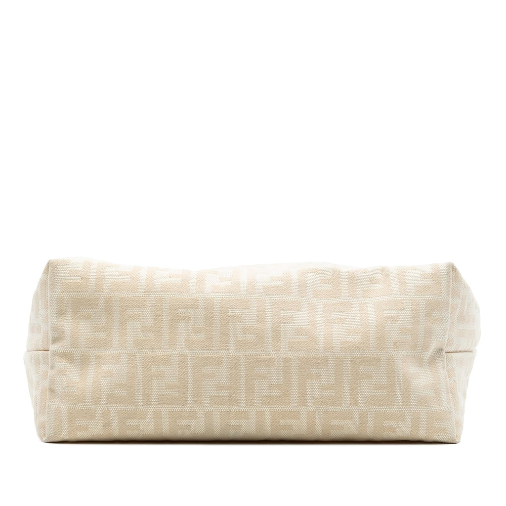 Fendi Medium Zucca Canvas Roll Tote