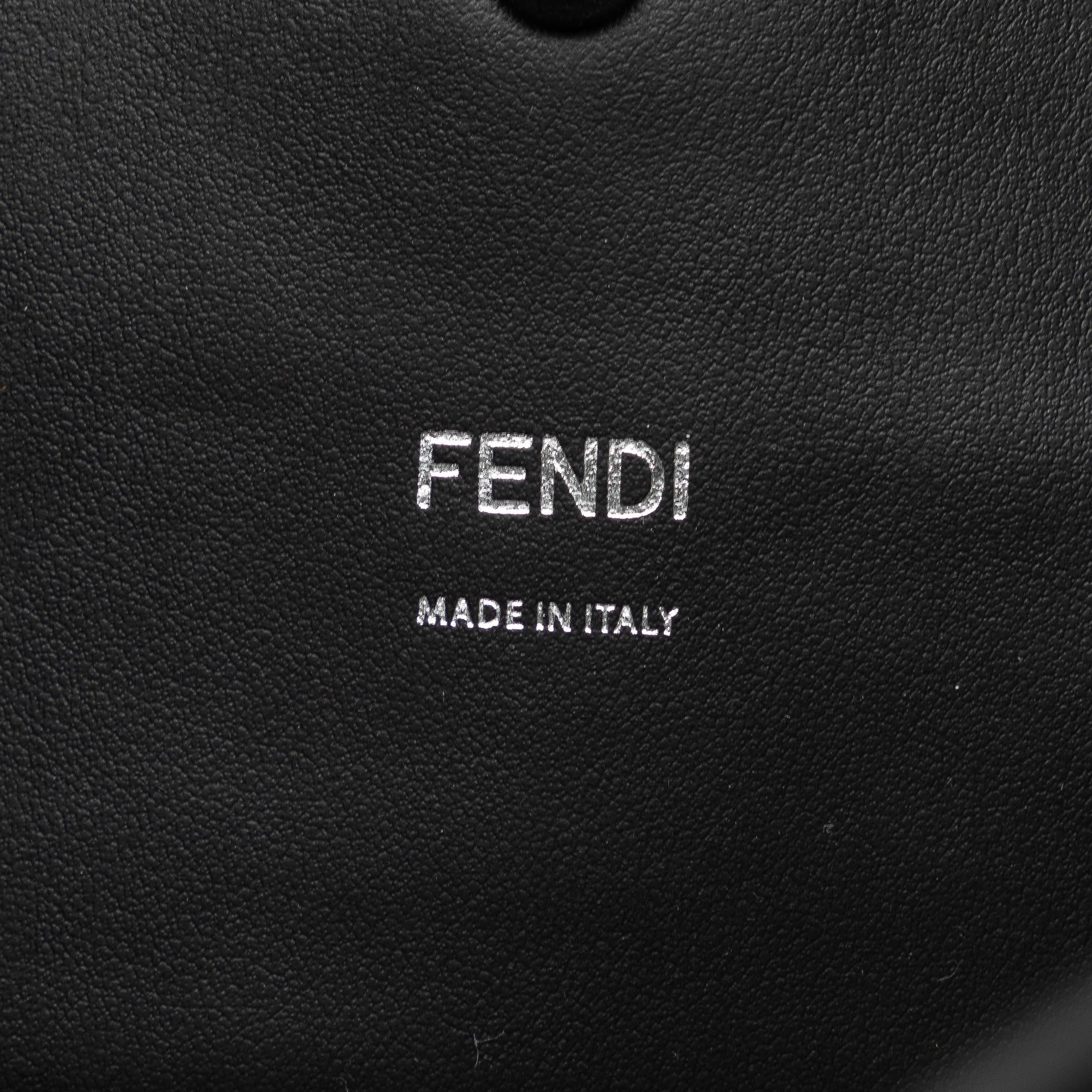 Fendi Medium Zucca PVC Baguette Satchel