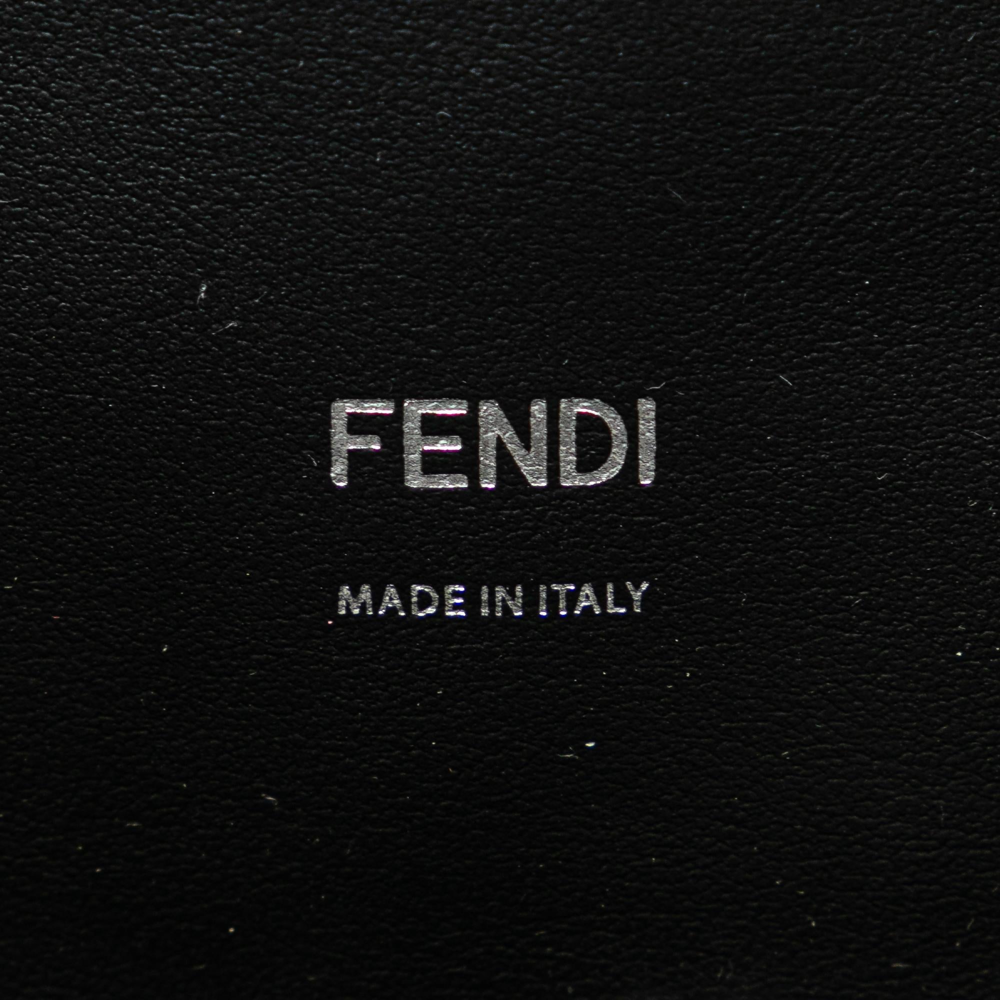 Fendi Medium Zucca PVC Baguette Satchel