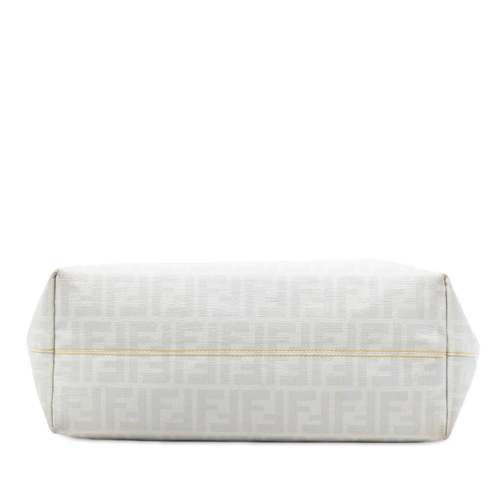 Fendi Medium Zucca Spalmati Roll Tote