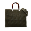 Fendi Medium Zucca Sunshine Shopper Tote