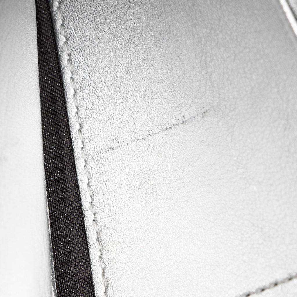 Fendi Metallic Embossed FF Nappa Leather Baguette Continental Wallet