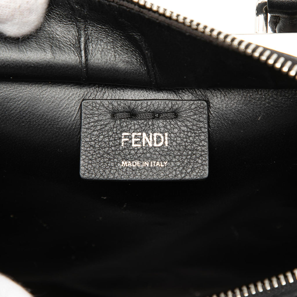 Fendi Mini Calfskin Studded Geometric 3Jours Satchel