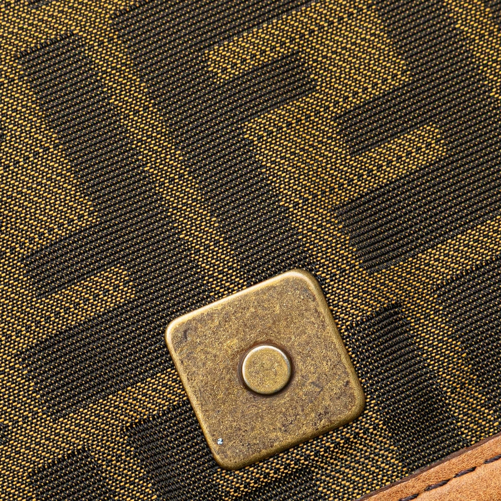 Fendi Mini FF Zucca Canvas Crossbody