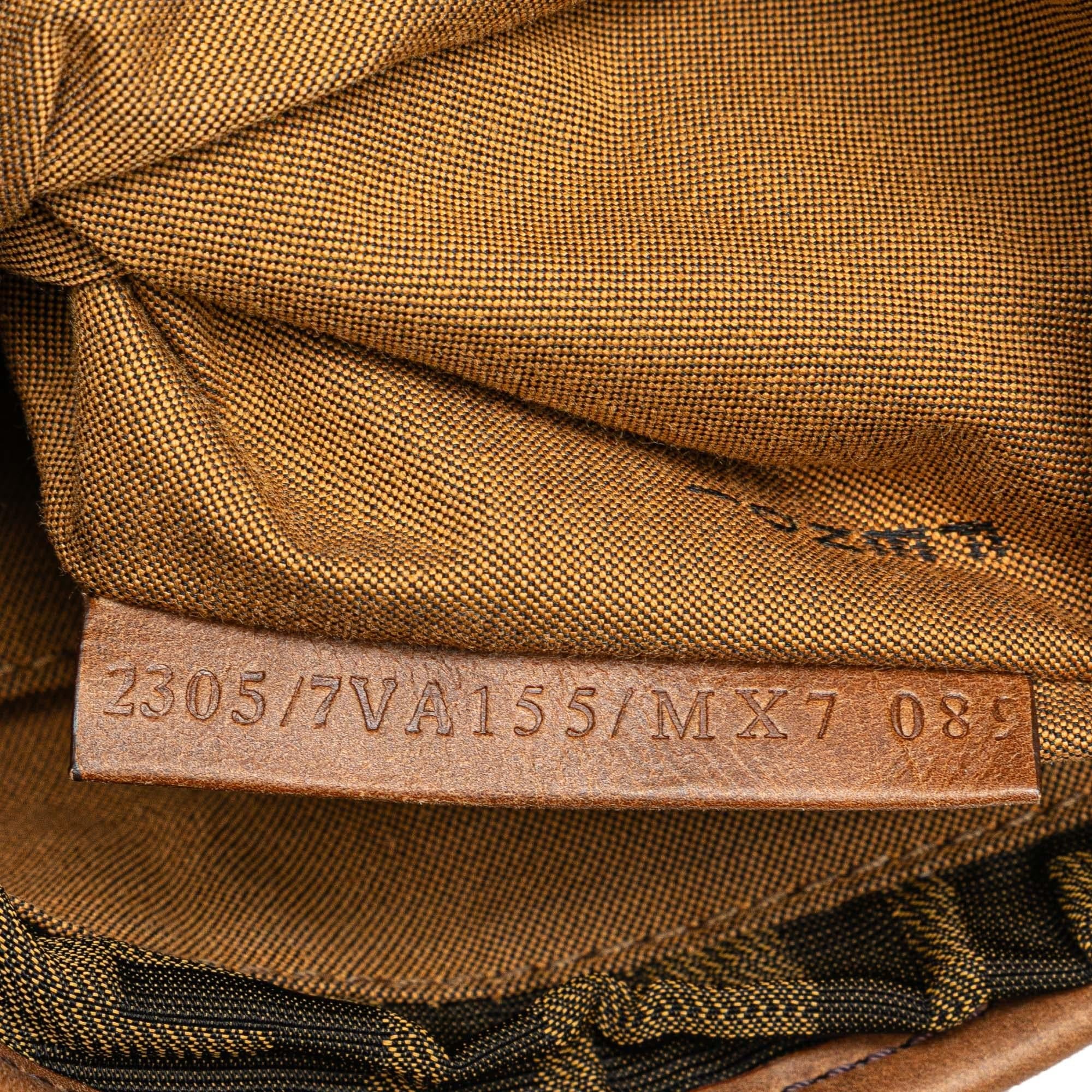 Fendi Mini FF Zucca Canvas Crossbody