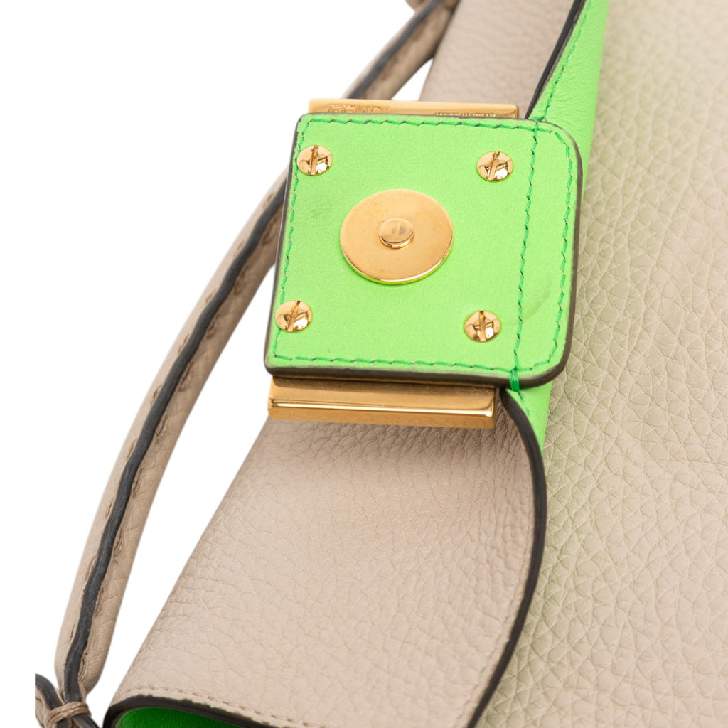 Fendi Mini Leather Baguette Satchel