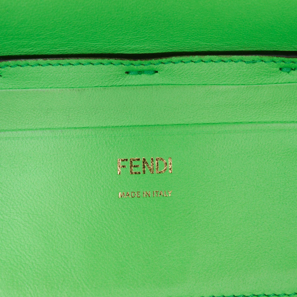 Fendi Mini Leather Baguette Satchel