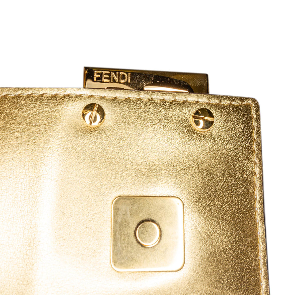 Fendi Mini Leather Cookie Hobo
