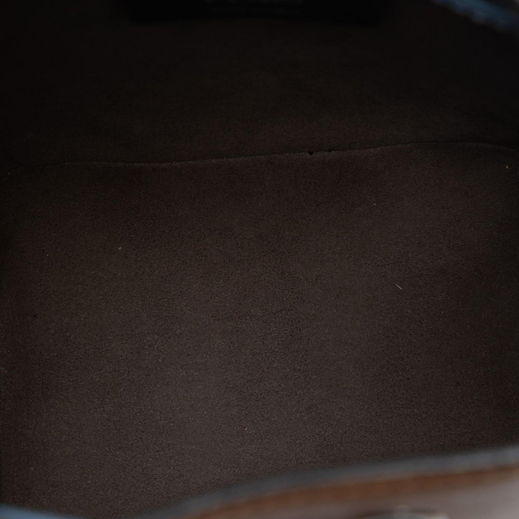 Fendi Mini Leather Whipstitch Mon Tresor Bucket Bag