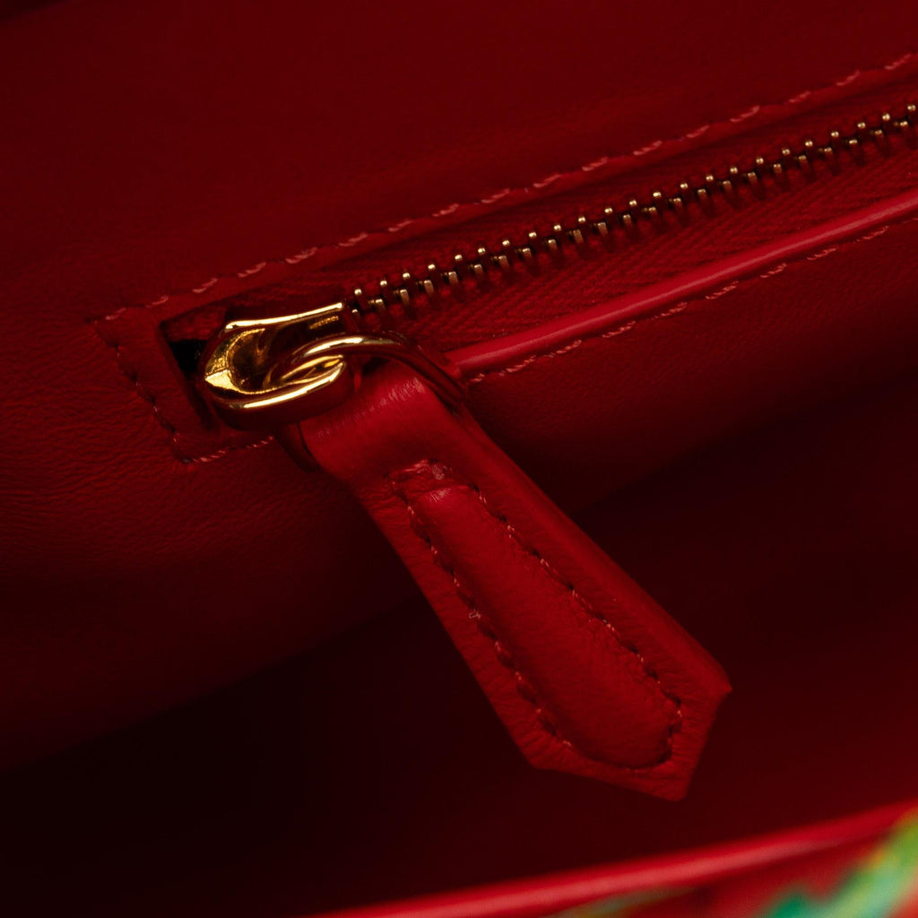 Fendi Mini Marbled Peekaboo Satchel