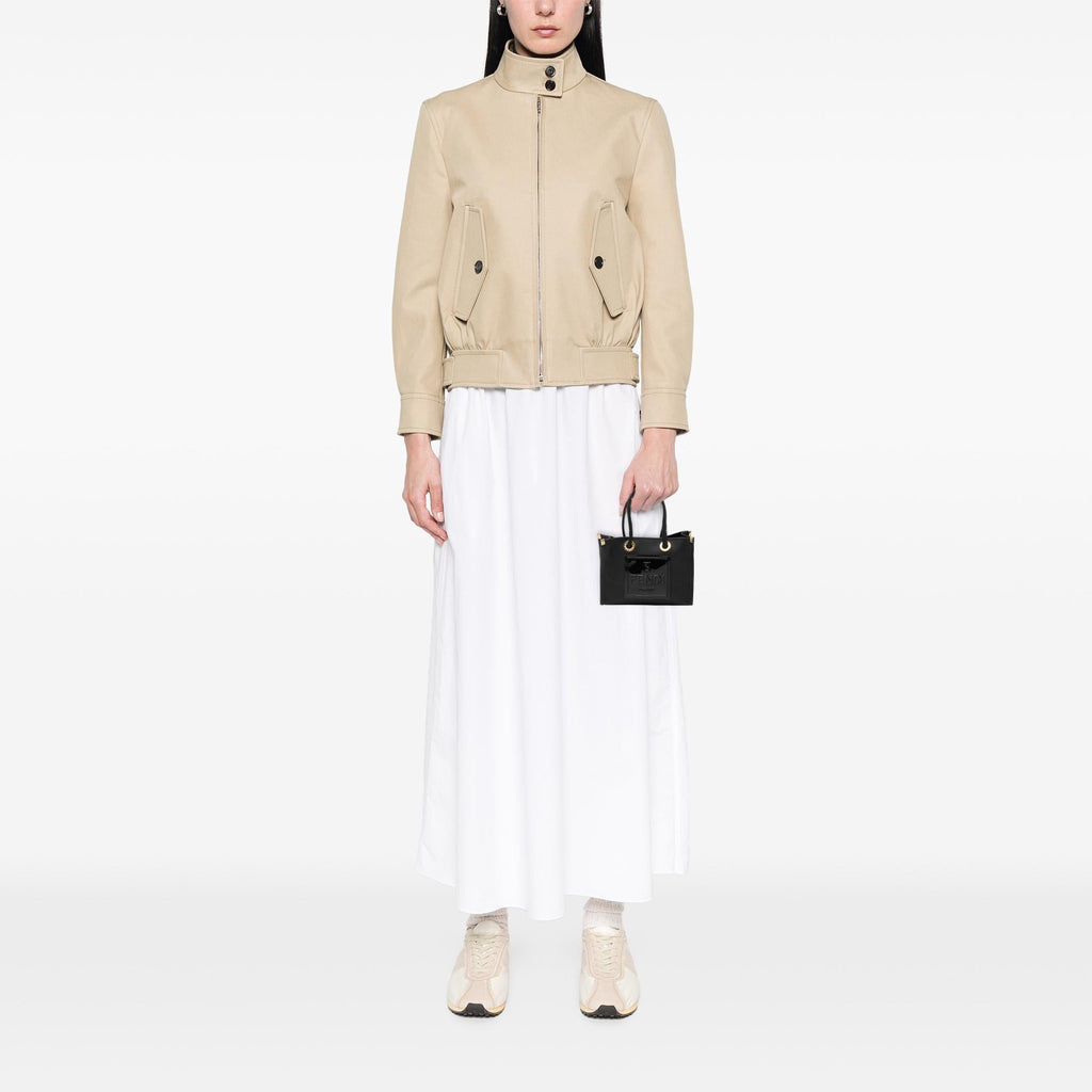 Fendi Mini Rubber FF Logo Shopper Tote